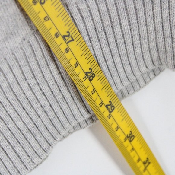 Method Sweater Mens Gray Diamond Graphic V Neck Pullover Long Sleeve Large L - Picture 10 of 10